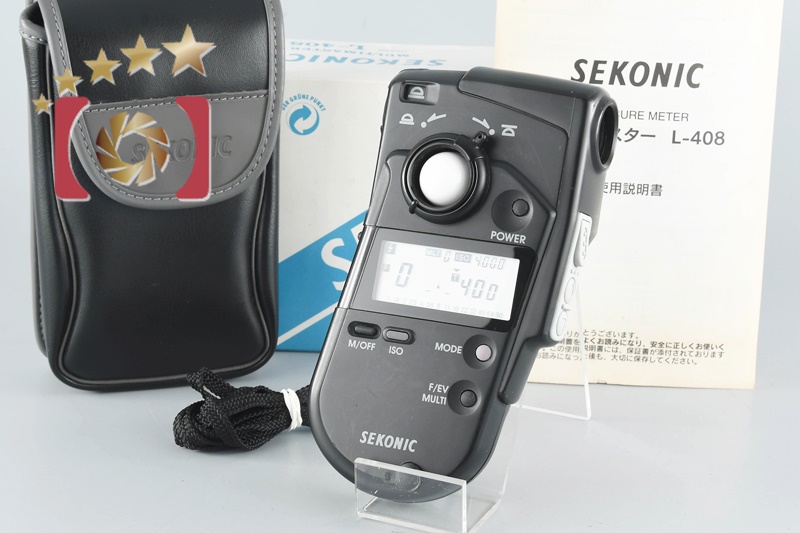 管理Noots1121d2★未使用★SEKONIC セコニック マルチマスター L-408 露出計