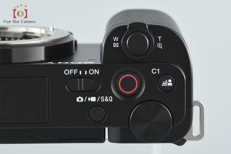 【中古】SONY ソニー α VLOGCAM ZV-E10 ブラック ミラーレス一眼レフカメラ シャッター回数僅少 |  中古カメラ・フィルムカメラを中心に取り揃えるファイブスターカメラ