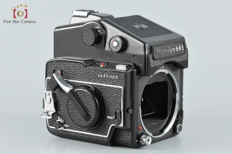 【中古】Mamiya マミヤ M645 1000S 中判フィルムカメラ | 中古カメラ・フィルムカメラを中心に取り揃えるファイブスターカメラ