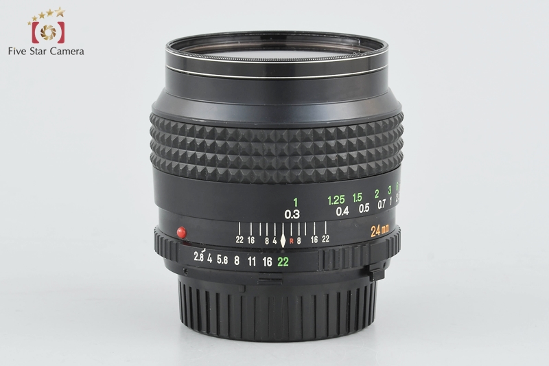 中古】MINOLTA ミノルタ MD W.ROKKOR 24mm f/2.8 | 中古カメラ・フィルムカメラを中心に取り揃えるファイブスターカメラ