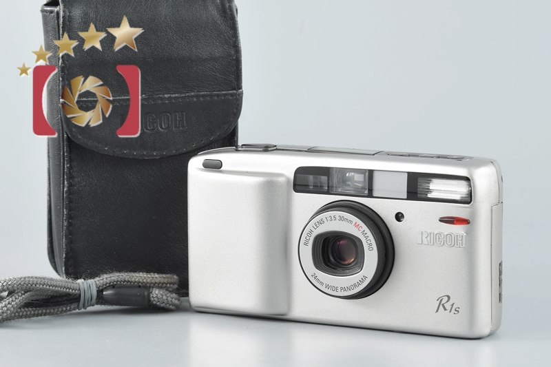 【中古】RICOH リコー R1s シルバー コンパクトフィルムカメラ | 中古カメラ・フィルムカメラを中心に取り揃えるファイブスターカメラ