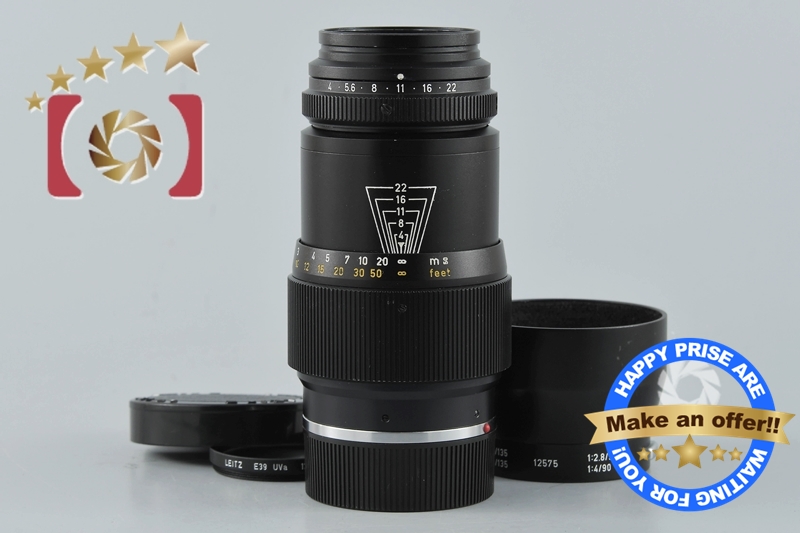 日本未発売】 【中古】Leica ライカ TELE ELMAR 135mm f/4 ライカM