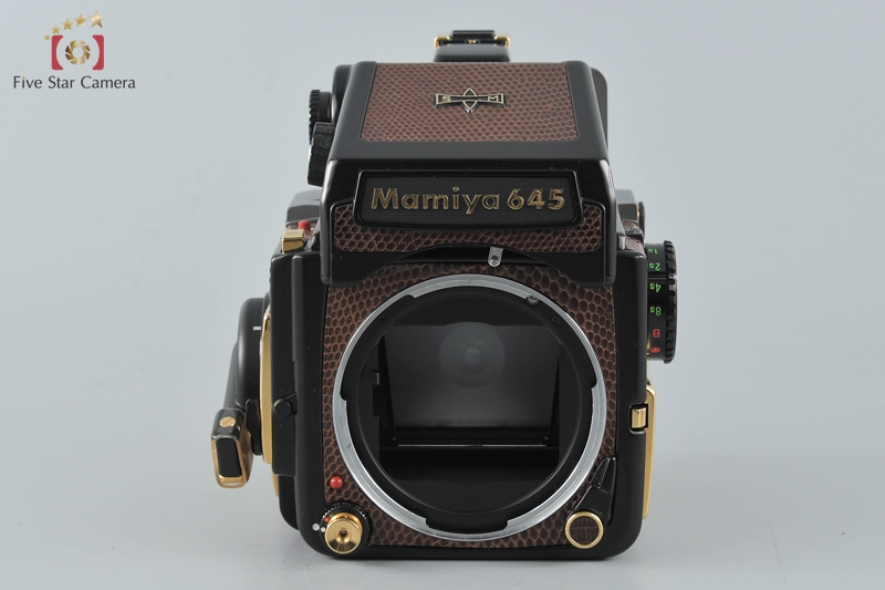 中古】Mamiya マミヤ M645 1000S ゴールデンリザード 中判フィルム