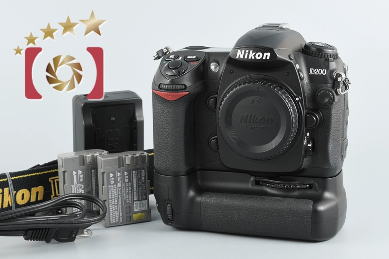 中古】Nikon ニコン D200 + MB-D200 マルチパワーバッテリー