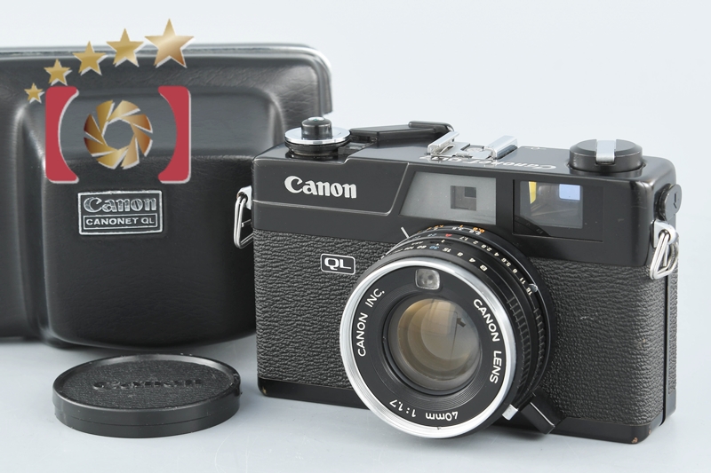 【中古】Canon キヤノン Canonet QL17 ブラック レンジファインダーカメラ |  中古カメラ・フィルムカメラを中心に取り揃えるファイブスターカメラ