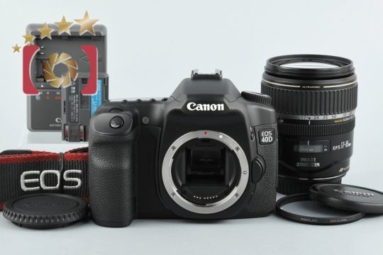 【中古】Canon キヤノン EOS 40D EF-S 17-85 IS U レンズキット |  中古カメラ・フィルムカメラを中心に取り揃えるファイブスターカメラ