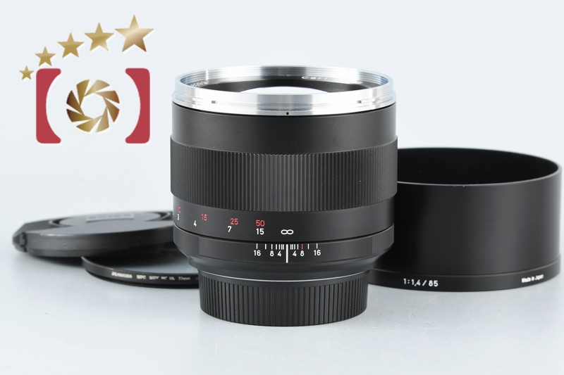 【中古】Carl Zeiss カールツァイス Planar 85mm f/1.4 ZE T* キヤノン用 |  中古カメラ・フィルムカメラを中心に取り揃えるファイブスターカメラ