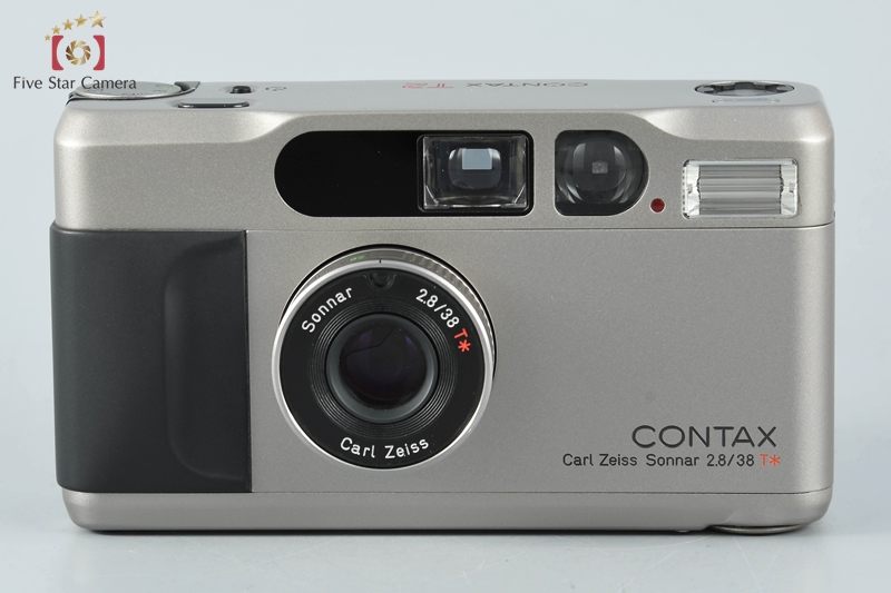 【中古】CONTAX コンタックス T2 D データバック付属 コンパクトフィルムカメラ |  中古カメラ・フィルムカメラを中心に取り揃えるファイブスターカメラ