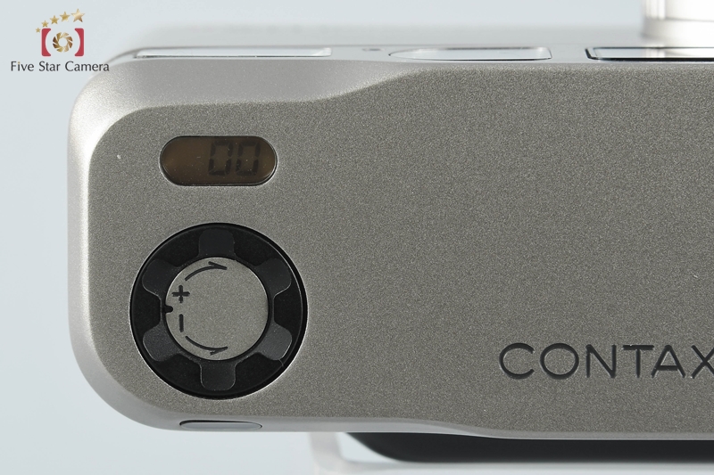 【中古】CONTAX コンタックス T2 D データバック付属 コンパクトフィルムカメラ |  中古カメラ・フィルムカメラを中心に取り揃えるファイブスターカメラ