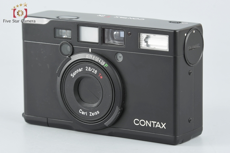 【中古】CONTAX コンタックス Tix ブラック コンパクトフィルム 