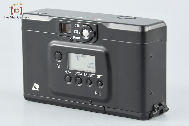 【中古】CONTAX コンタックス Tix ブラック コンパクトフィルムカメラ | 中古カメラ・フィルムカメラを中心に取り揃えるファイブスターカメラ