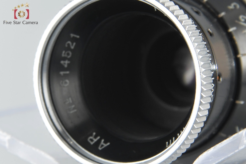 【中古】Kern Paillard ケルン パイラード YVAR 13mm f/1.9 AR Dマウントレンズ |  中古カメラ・フィルムカメラを中心に取り揃えるファイブスターカメラ