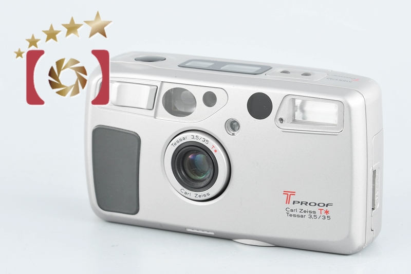 【中古】KYOCERA 京セラ T PROOF コンパクトフィルムカメラ | 中古カメラ・フィルムカメラを中心に取り揃えるファイブスターカメラ