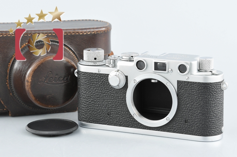 【中古】Leica ライカ IIIf ブラックダイヤル セルフタイマー無し レンジファインダーフィルムカメラ |  中古カメラ・フィルムカメラを中心に取り揃えるファイブスターカメラ