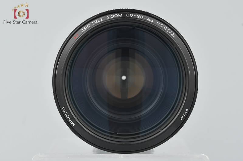 中古】MINOLTA ミノルタ AF APO TELE ZOOM 80-200mm f/2.8 G | 中古 カメラ・フィルムカメラを中心に取り揃えるファイブスターカメラ