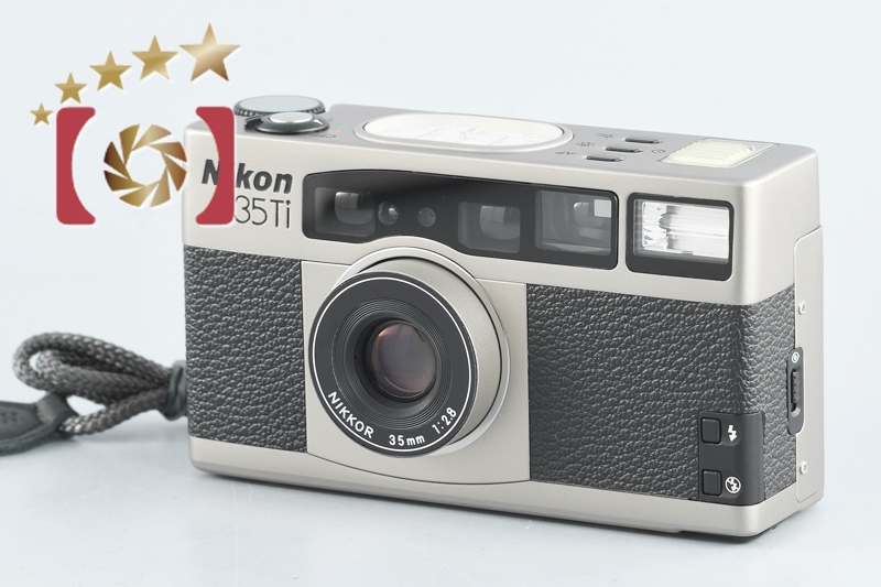 【中古】Nikon ニコン 35Ti コンパクトフィルムカメラ | 中古カメラ・フィルムカメラを中心に取り揃えるファイブスターカメラ