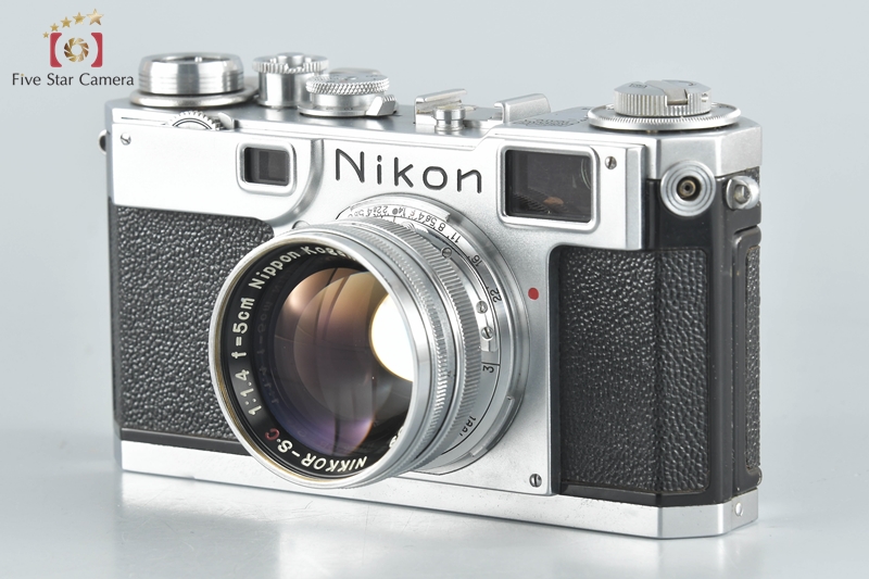 在庫限り 【並品】 Nikon F/1.4 5cm S2 S.C Rangefinder 並品】Nikon