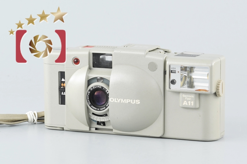 中古】OLYMPUS オリンパス XA2 ホワイト コンパクトフィルムカメラ | 中古カメラ・フィルムカメラを中心に取り揃えるファイブスターカメラ