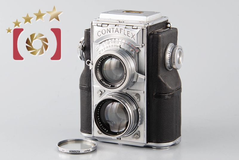 【中古】Zeiss Ikon ツァイス イコン CONTAFLEX Sonnar 50mm f/1.5 二眼レフカメラ |  中古カメラ・フィルムカメラを中心に取り揃えるファイブスターカメラ