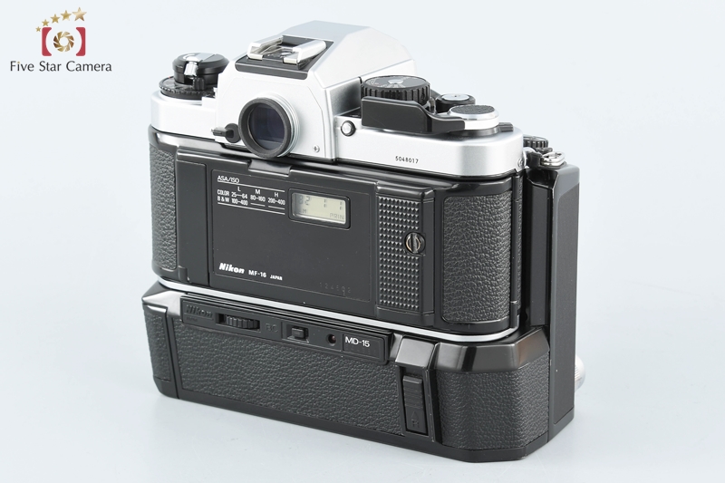 【中古】Nikon ニコン FA シルバー + MD-15 モータードライブ + Ai NIKKOR 50mm f/1.4 |  中古カメラ・フィルムカメラを中心に取り揃えるファイブスターカメラ