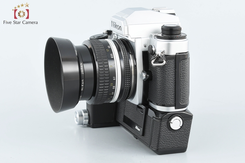 【中古】Nikon ニコン FA シルバー + MD-15 モータードライブ + Ai NIKKOR 50mm f/1.4 |  中古カメラ・フィルムカメラを中心に取り揃えるファイブスターカメラ