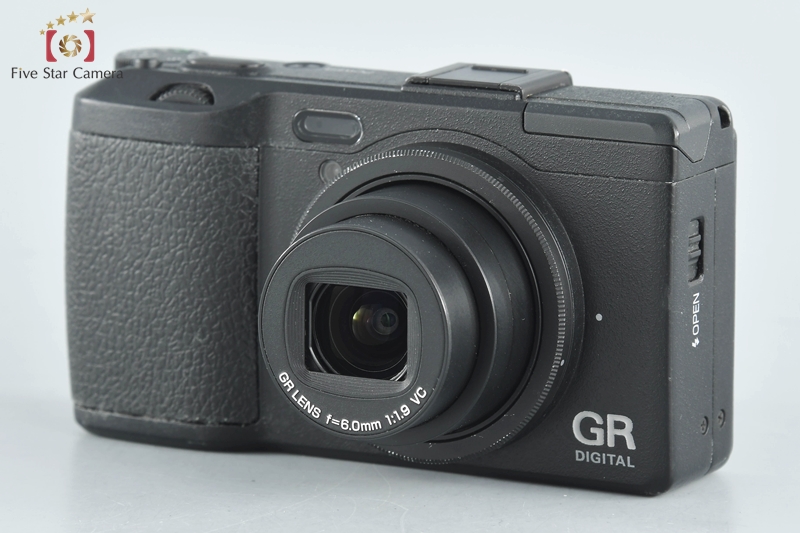 【美品】ショット数：2867 箱付 RICOH リコー GR DIGITAL ⅣモデルG