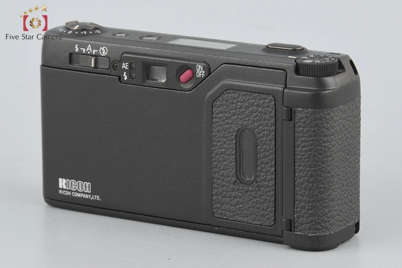 中古】RICOH リコー GR1 ブラック コンパクトフィルムカメラ 元箱付き | 中古カメラ・フィルムカメラを中心に取り揃えるファイブスターカメラ