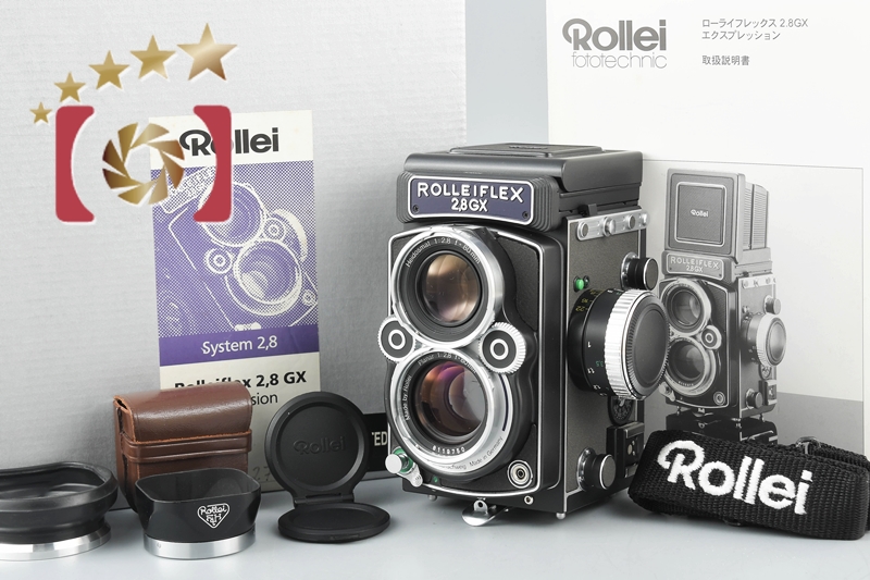 中古】Rollei ローライ Rolleiflex 2.8GX Planar 80mm 中判フィルム