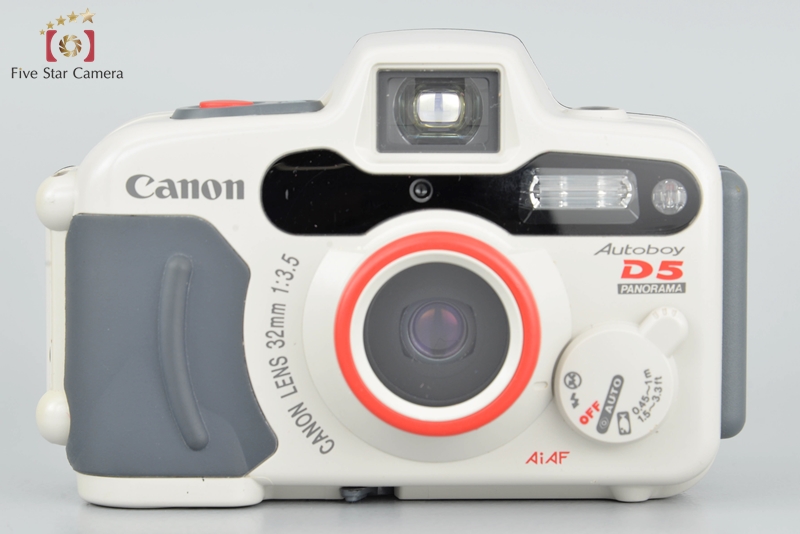 【中古】Canon キヤノン Autoboy D5 パノラマ コンパクトフィルムカメラ |  中古カメラ・フィルムカメラを中心に取り揃えるファイブスターカメラ