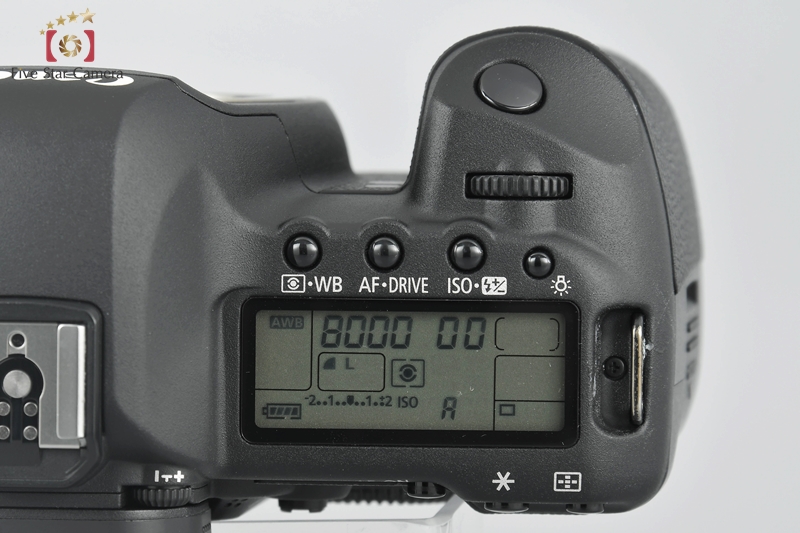 【中古】Canon キヤノン EOS 5D Mark II デジタル一眼レフカメラ シャッター回数僅少 |  中古カメラ・フィルムカメラを中心に取り揃えるファイブスターカメラ