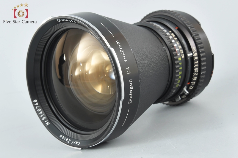 【中古】HASSELBLAD ハッセルブラッド Carl Zeiss C Distagon 40mm f/4 |  中古カメラ・フィルムカメラを中心に取り揃えるファイブスターカメラ