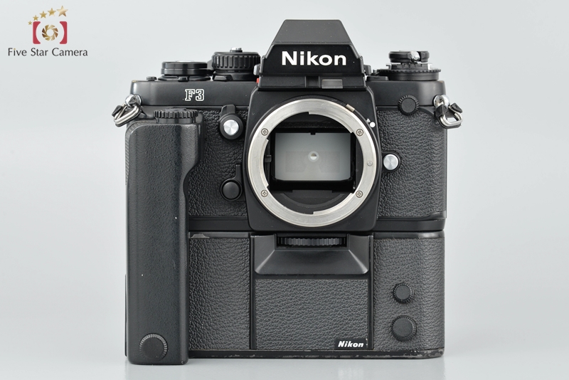 【中古】Nikon ニコン F3 アイレベル MD-4 モータードライブ付属 | 中古カメラ・フィルムカメラを中心に取り揃えるファイブスターカメラ