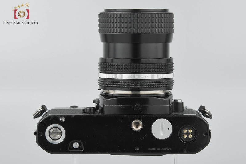 中古】Nikon ニコン FE2 ブラック MD-12 モータードライブ付属 + Ai-S