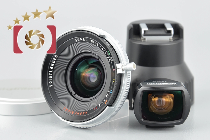 【中古】Voigtlander フォクトレンダー SUPER WIDE HELIAR 15mm f/4.5 SL ASPHERICAL + 15mm  ビューファインダー ニコン Fマウント | 中古カメラ・フィルムカメラを中心に取り揃えるファイブスターカメラ