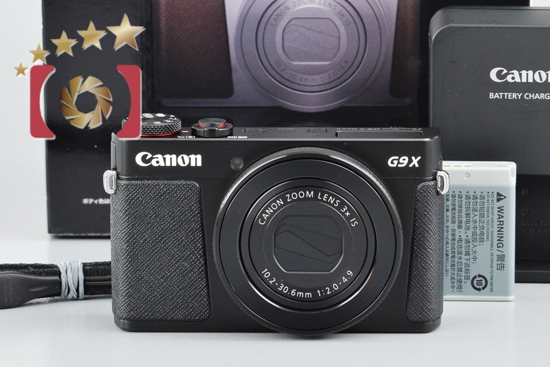 中古】Canon キヤノン PowerShot G9 X Mark II ブラック