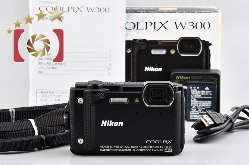 この商品についてNikon COOLPIX W300 BK - デジタルカメラ