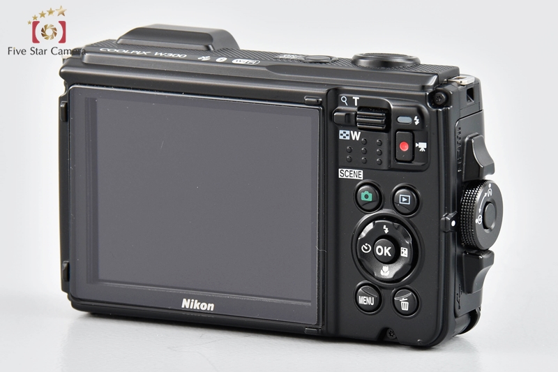 中古】Nikon ニコン COOLPIX W300 ブラック コンパクトデジタルカメラ