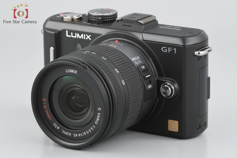 【中古】Panasonic パナソニック DMC-GF1 + LUMIX G X VARIO PZ 14-45mm f/3.5-5.6 ASPH.  MEGA O.I.S H-FS014045 | 中古カメラ・フィルムカメラを中心に取り揃えるファイブスターカメラ