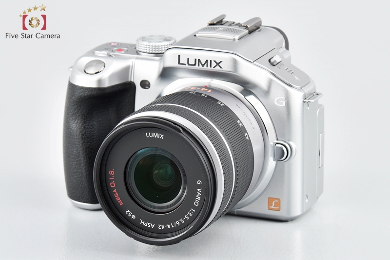 【中古】Panasonic パナソニック LUMIX G DMC-G5 シルバー ダブルレンズキット |  中古カメラ・フィルムカメラを中心に取り揃えるファイブスターカメラ