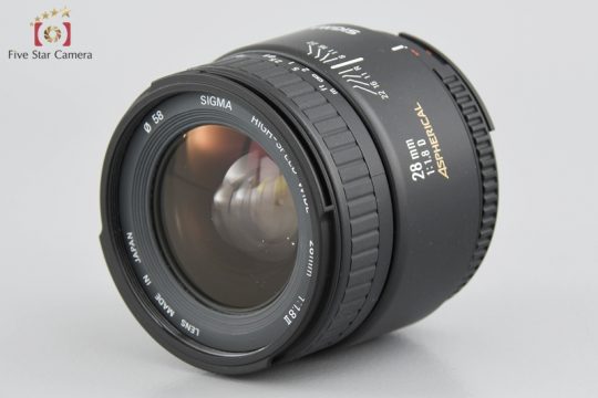 【中古】SIGMA シグマ HIGH-SPEED WIDE 28mm f/1.8 D II ASPHERICAL ニコン用 |  中古カメラ・フィルムカメラを中心に取り揃えるファイブスターカメラ