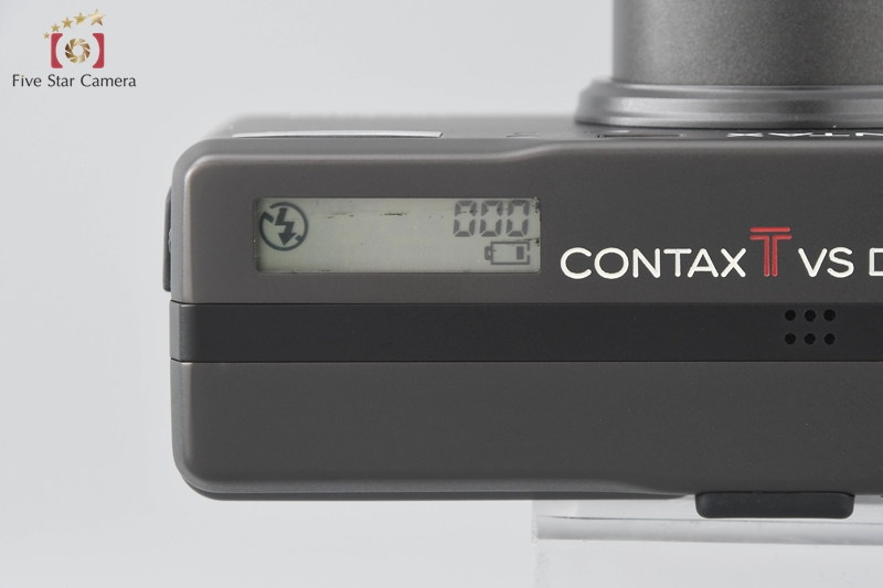 【中古】CONTAX コンタックス Tvs DIGITAL チタンブラック コンパクトデジタルカメラ 元箱付き |  中古カメラ・フィルムカメラを中心に取り揃えるファイブスターカメラ