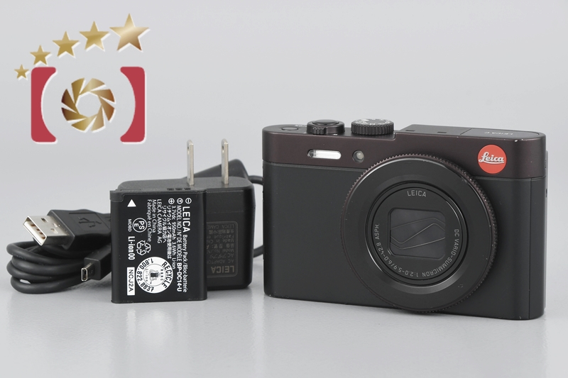 【中古】Leica ライカ C Typ 112 ダークレッド コンパクトデジタル 