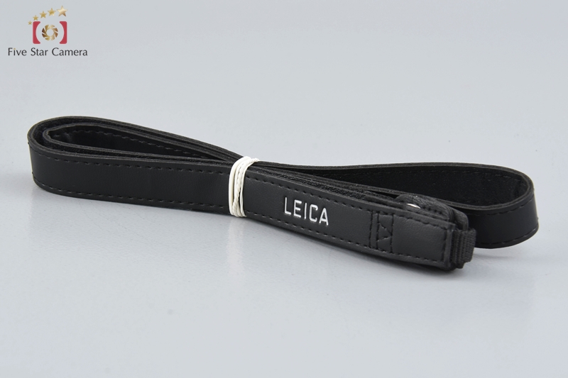 【中古】Leica ライカ 純正黒レザーストラップ | 中古カメラ・フィルムカメラを中心に取り揃えるファイブスターカメラ