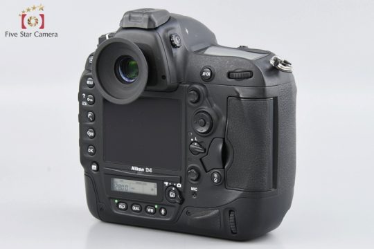 【中古】Nikon ニコン D4 デジタル一眼レフカメラ | 中古カメラ・フィルムカメラを中心に取り揃えるファイブスターカメラ