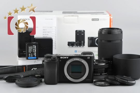 8月18日限定 美品 SONY 硬 α6000ダブルレンズキット&他レンズ