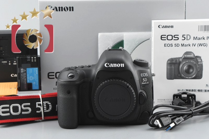 中古】Canon キヤノン EOS 5D Mark IV デジタル一眼レフカメラ 元箱