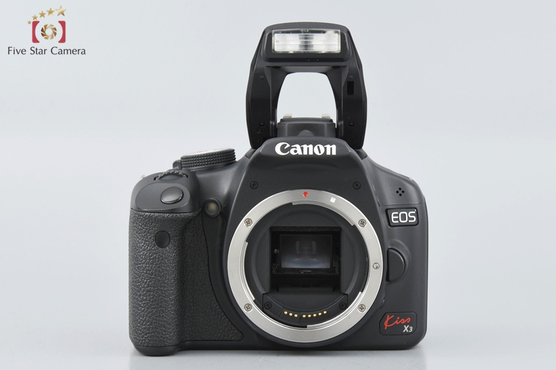 中古】Canon キヤノン EOS Kiss X3 ダブルズームキット ブラック 