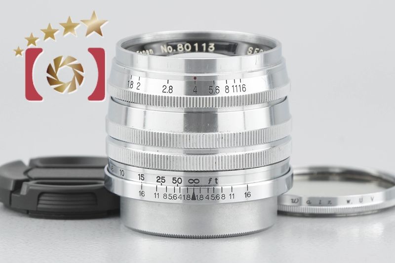 【中古】Canon キヤノン Serenar 50mm f/1.8 L39 ライカスクリューマウント |  中古カメラ・フィルムカメラを中心に取り揃えるファイブスターカメラ