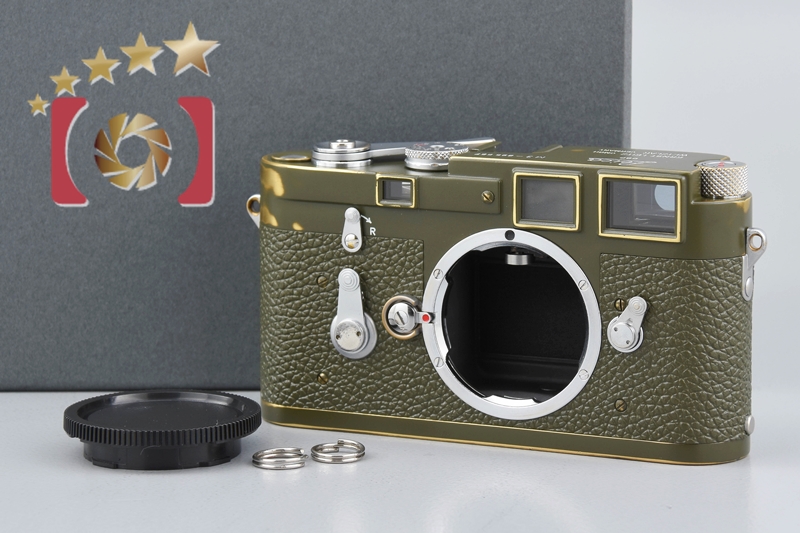 【中古】Leica ライカ M3 シングルストローク オリーブ レンジファインダーカメラ 2023.3月 オーバーホール済み 元箱付き |  中古カメラ・フィルムカメラを中心に取り揃えるファイブスターカメラ