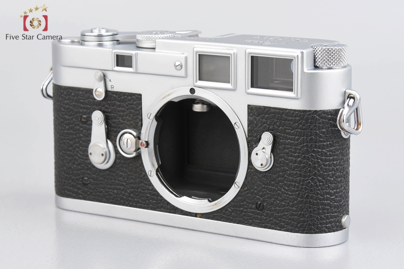 【中古】Leica ライカ M3 シングルストローク レンジファインダーカメラ | 中古カメラ・フィルムカメラを中心に取り揃えるファイブスターカメラ